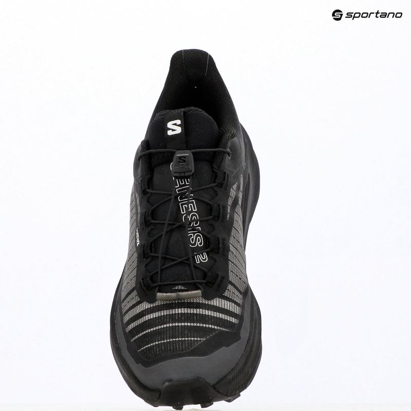 Кросівки для бігу чоловічі Salomon Genesis 2 black/black 9