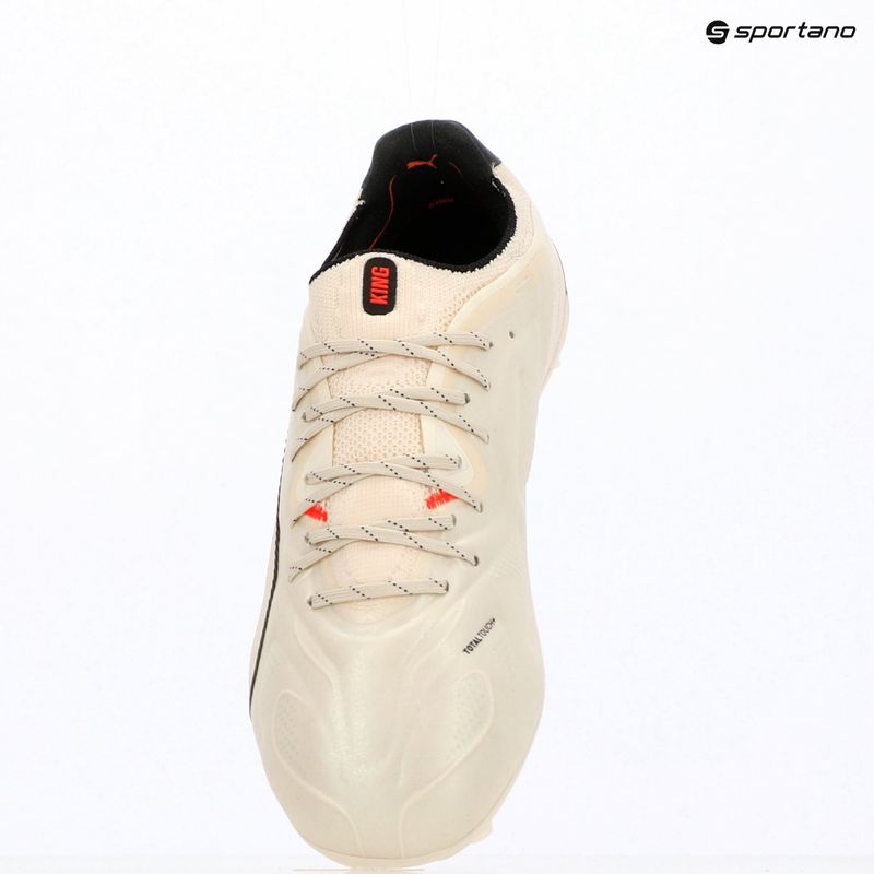 Кросівки для футболу PUMA King 20 Ultimate FG/AG sugared almond/puma black/ultra red 10