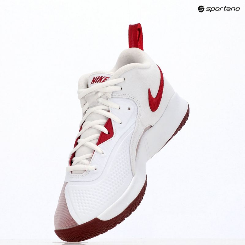 Взуття Nike React Hyperset 2 white/team crimson 9