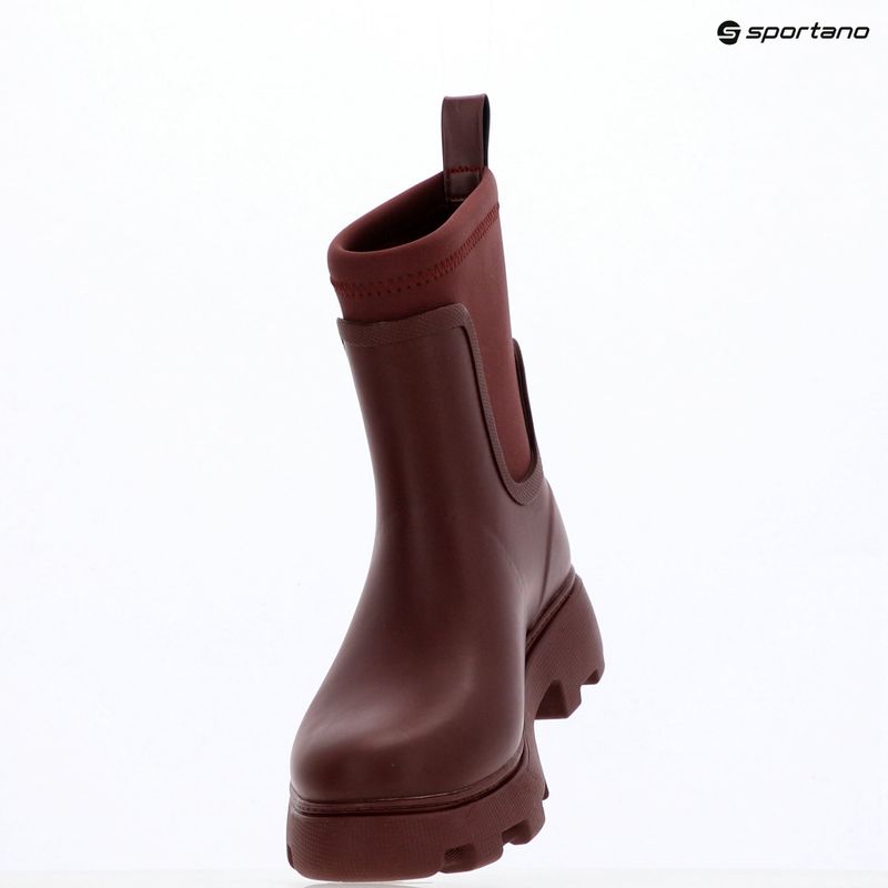 Галоші жіночі Tommy Hilfiger Stamp Warm Ankle oxblood 9