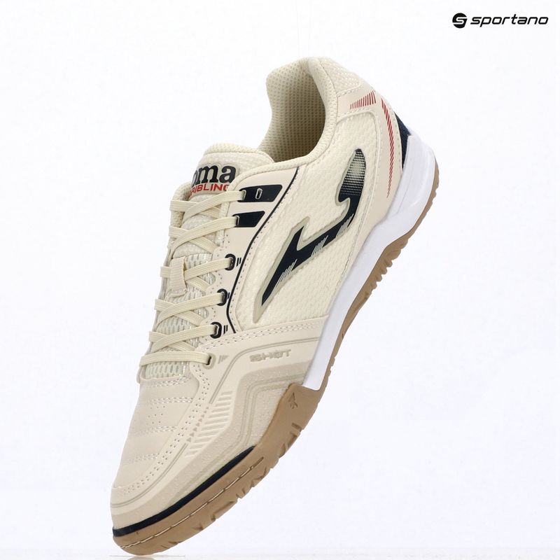 Кросівки футбольні чоловічі Joma Dribling Indoor beige 7