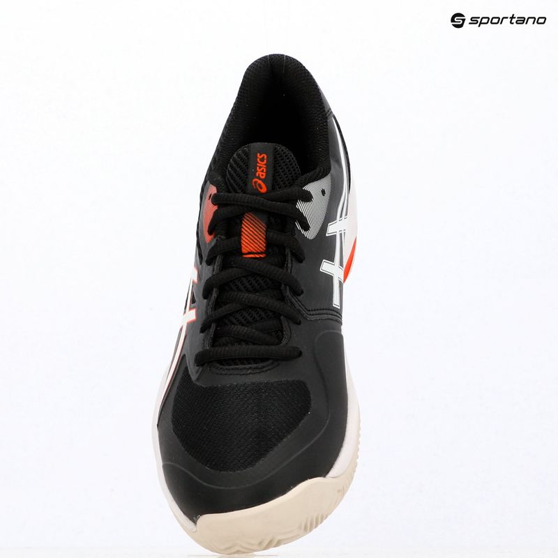 Кросівки тенісні чоловічі ASICS Game FF Clay black/cherry tomato 6