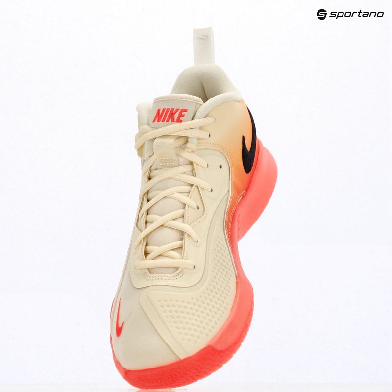 Кросівки волейбольні Nike React Hyperset 2 SE coconout milk/cave purple/hot lava 9