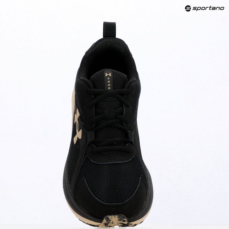 Кросівки для бігу чоловічі Under Armour Assert 11 black/city khaki/city khaki 9