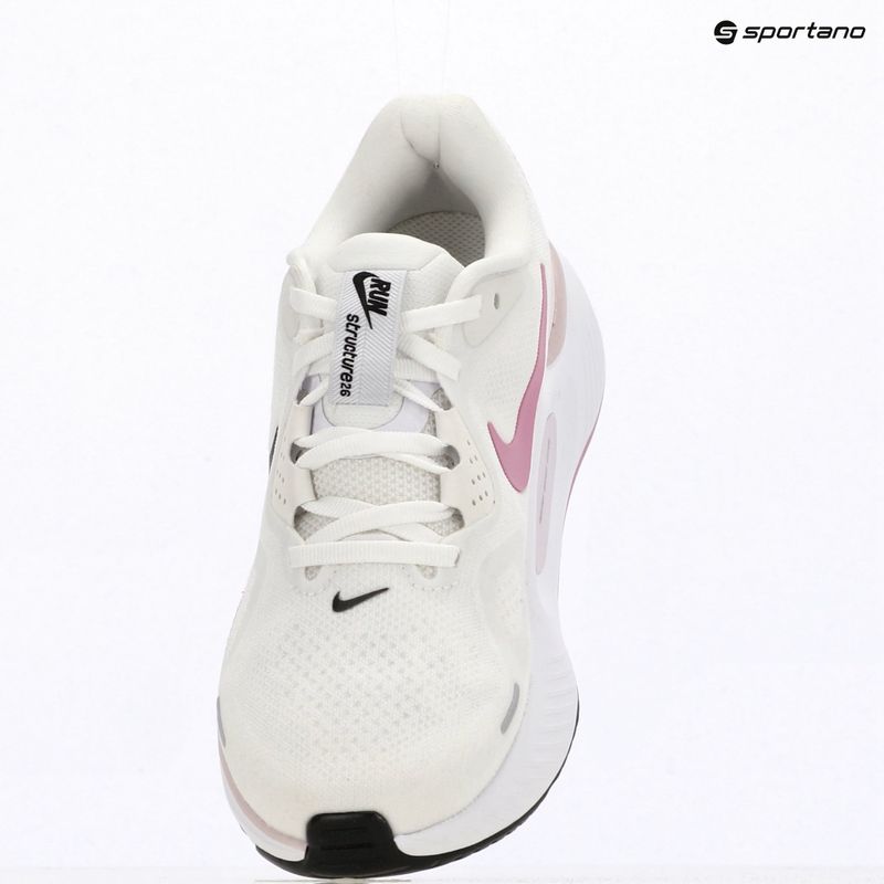 Кросівки для бігу жіночі Nike Structure 26 white/bleached lilac/light magenta/black 13