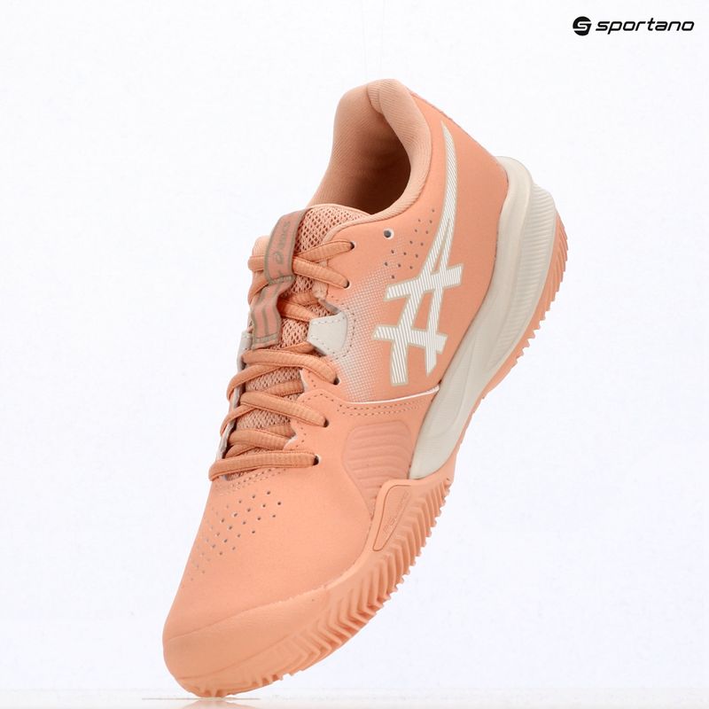 Кросівки тенісні жіночі ASICS Gel-Challenger 15 Clay W cantaloupe/white 9