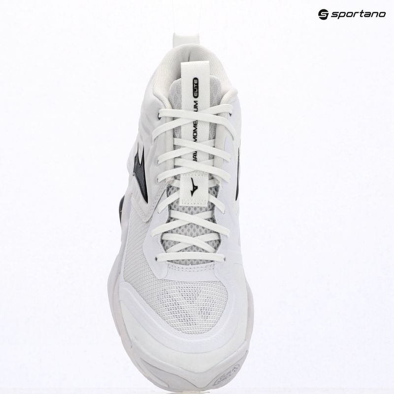 Кросівки волейбольні Mizuno Wave Momentum Elite Mid white/metallic gray/black 7