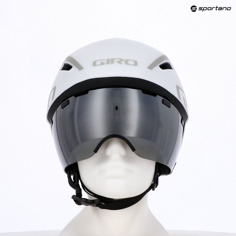 Шолом велосипедний Giro Aerohead MIPS matte white silver 3
