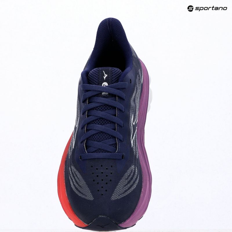 Кросівки для бігу жіночі Mizuno Wave Skyrise 7 rhodonite/white/tomato puree 7