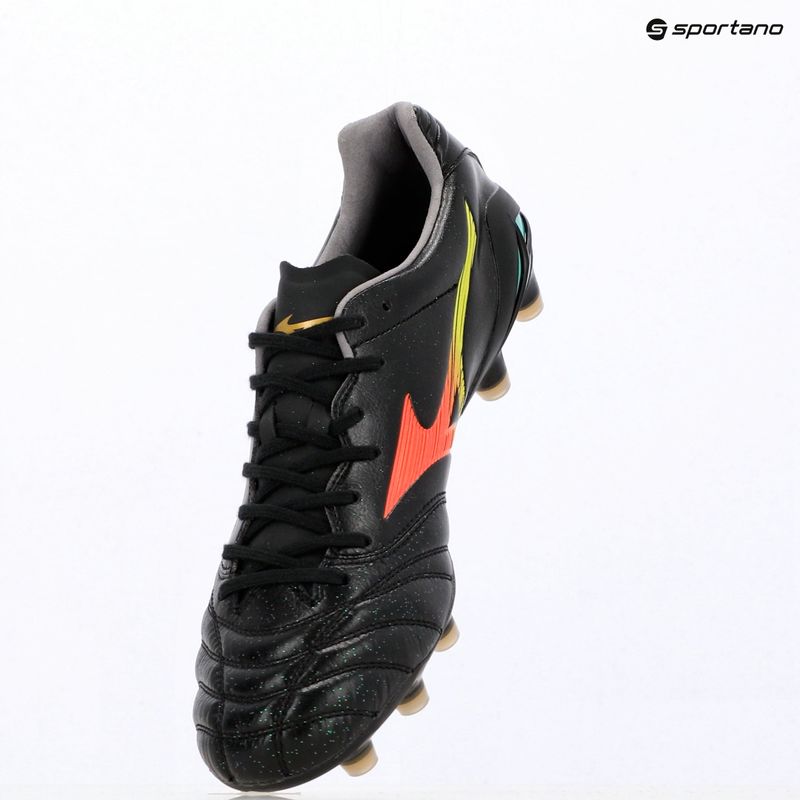 Кросівки футбольні Mizuno Monarcida Neo III Elite FG black/lava orange/arcadia 3