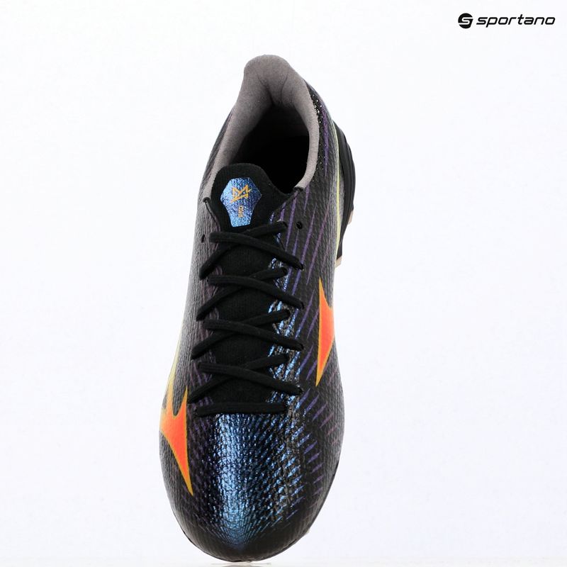 Кросівки футбольні Mizuno Alfa III Pro FG black/lava orange/evening primrose 3