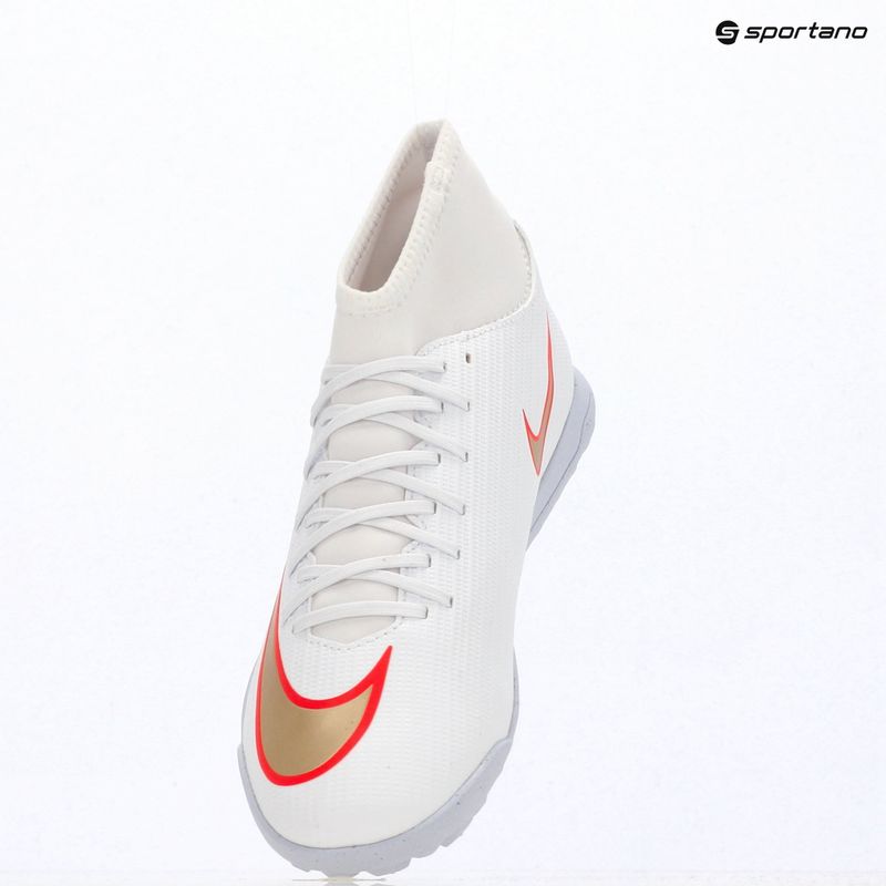 Кросівки футбольні чоловічі Nike Mercurial Superfly 11 Club white/bright crimson/blur 15