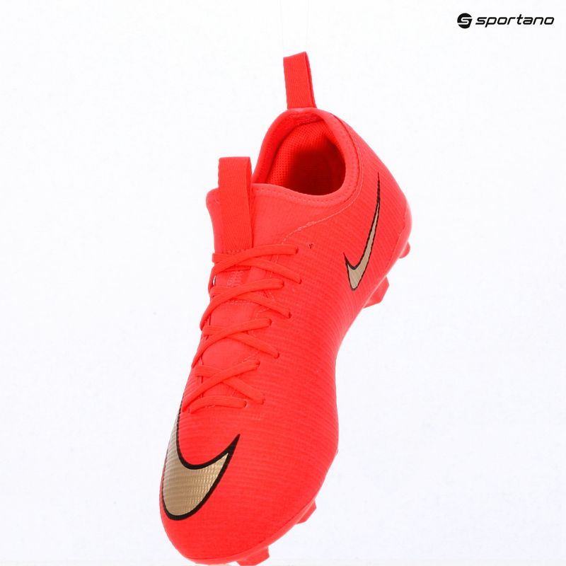 Футбольне взуття дитяче Nike Jr. Mercurial Vapor 17 Academy bright crimson/blur 8