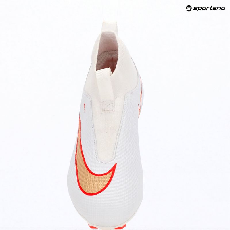 Футбольне взуття дитяче Nike Jr. Mercurial Superfly 11 Academy white/bright crimson/blur 9