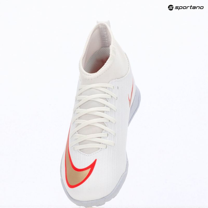 Футбольне взуття дитяче Nike Jr. Mercurial Superfly 11 Club white/bright crimson/blur 8