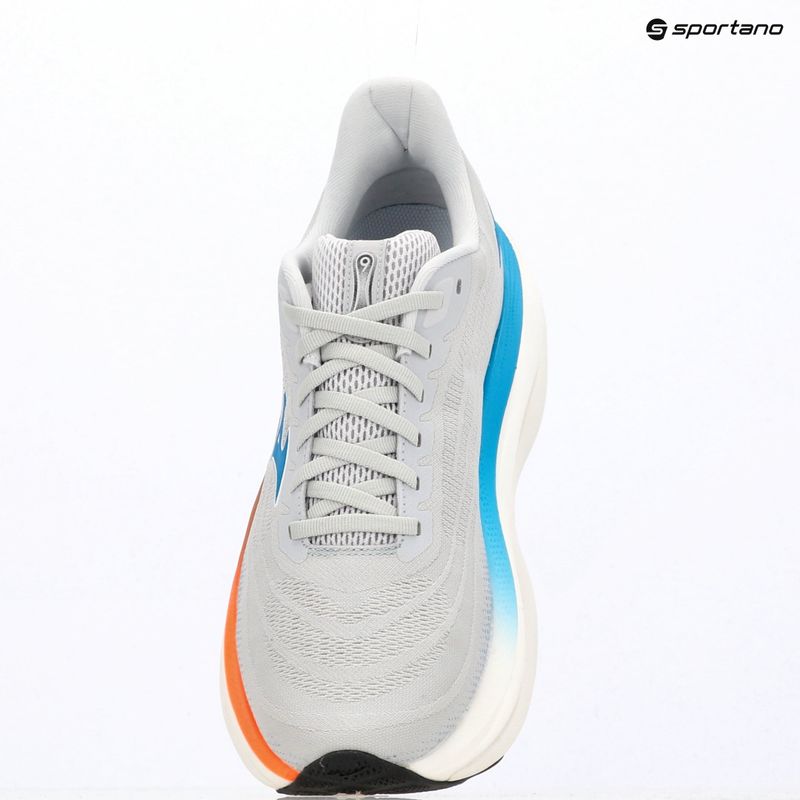 Кросівки для бігу чоловічі Mizuno Wave Sky 9 cloudscape/blue jewel/lava orange 9