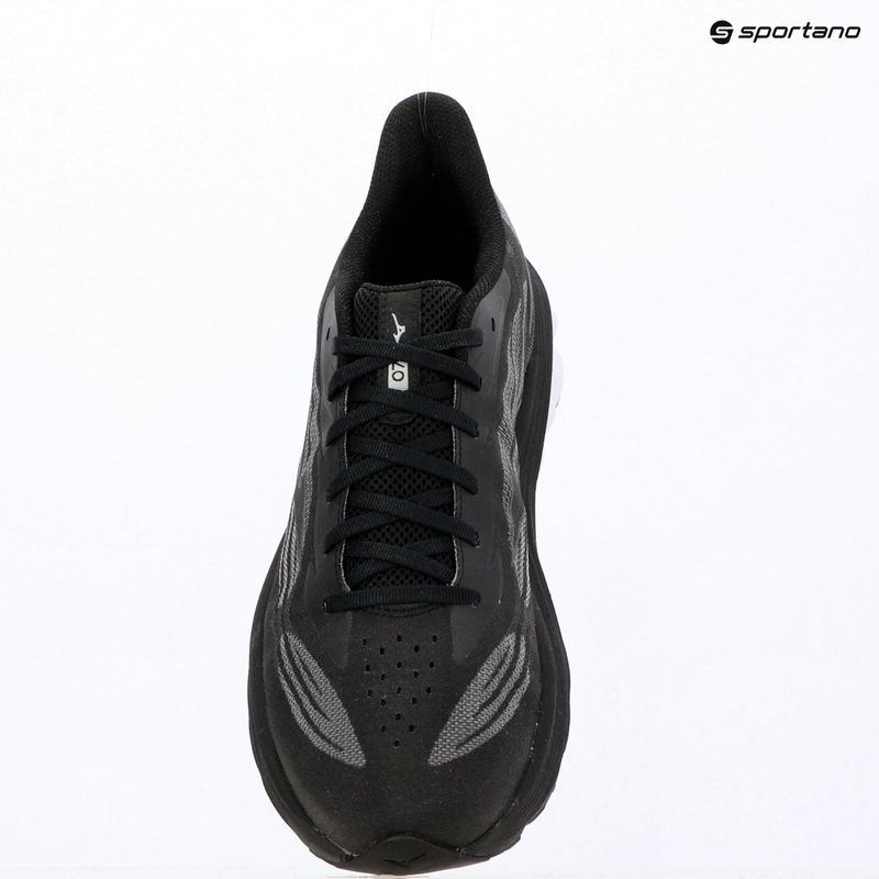 Кросівки для бігу чоловічі Mizuno Wave Skyrise 7 black/iron gate/tomato puree 7