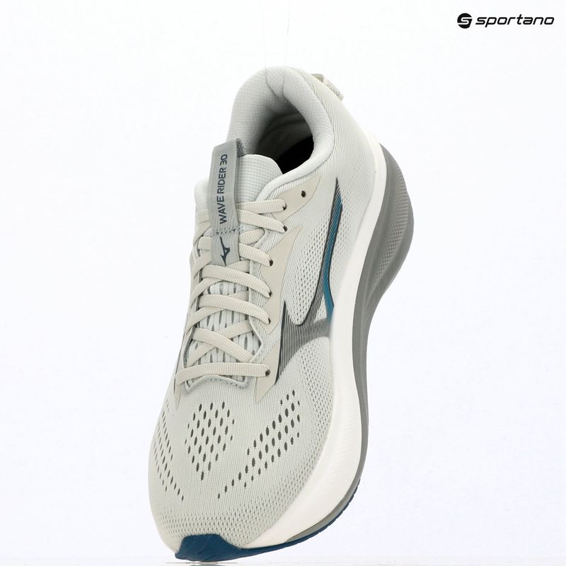 Кросівки для бігу чоловічі Mizuno Wave Rider 30 foggy dew/dark slate/white 4