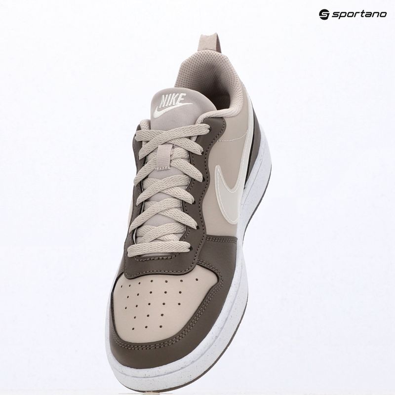 Взуття Nike Court Borough Low moon particle/cave stone/white/white 18