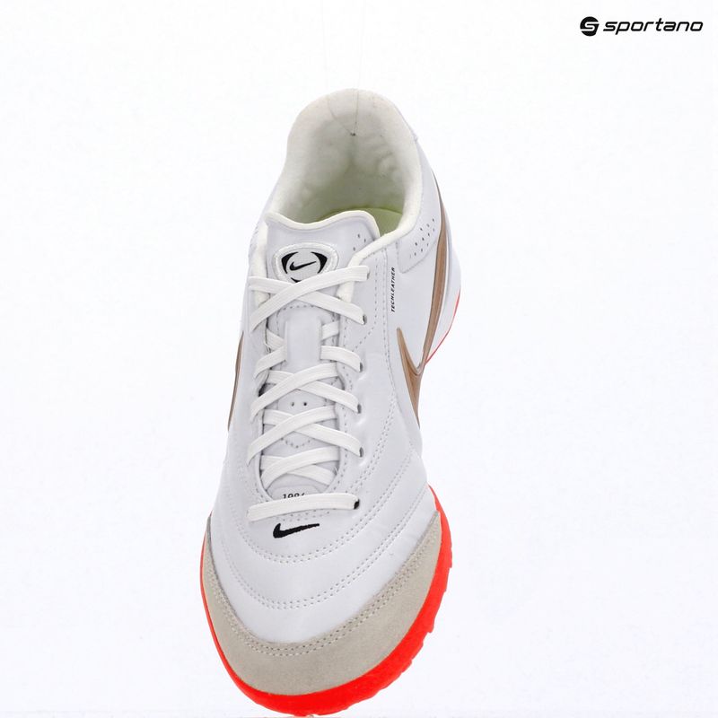 Кросівки футбольні чоловічі Nike Tiempo Ligera Pro White/Bright Crimson/Blur 8