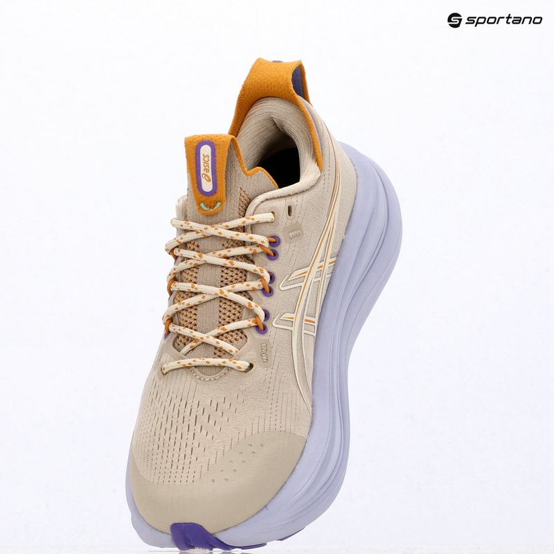 Жіночі бігові кросівки ASICS Gel-Nimbus 28 TR simply taupe/fresh air 9