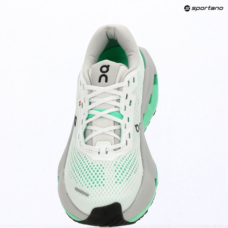 Кросівки для бігу жіночі On Cloudrunner 3 Max white/verdite 15
