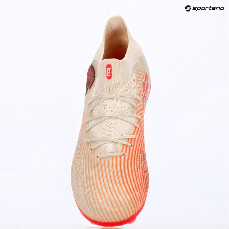 Футбольне взуття дитяче PUMA Future 9 Pro FG/AG Jr sugared almond/puma white/ultra red/puma black 8
