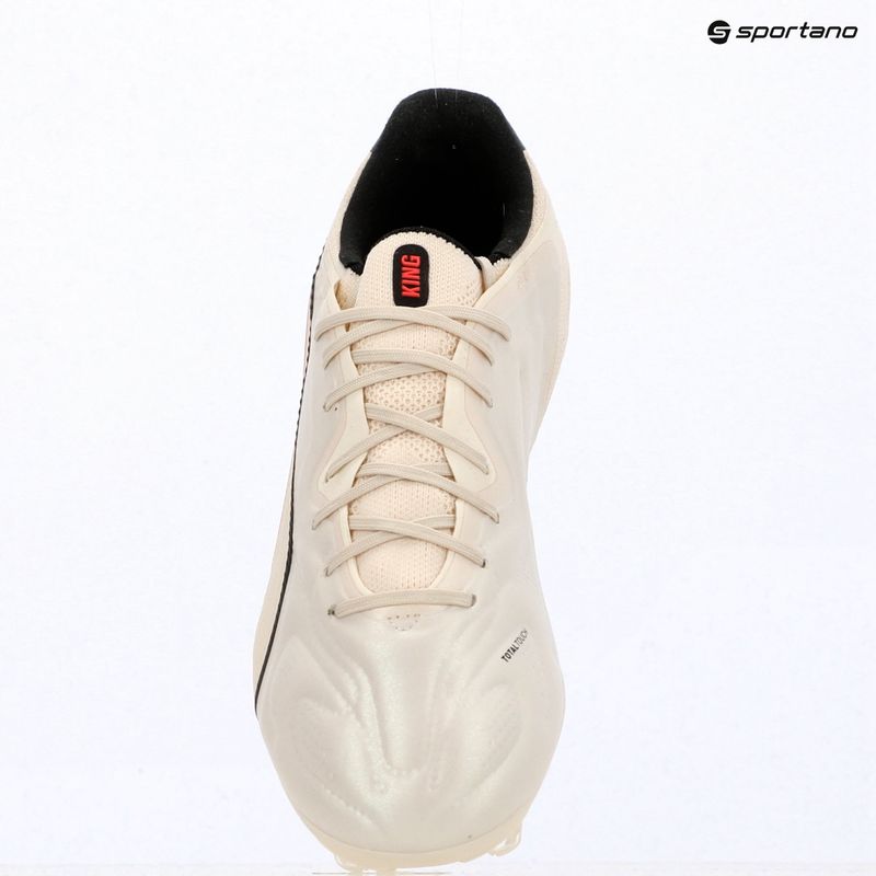 Кросівки для футболу PUMA King 20 Pro FG/AG sugared almond/puma black/ultra red 16