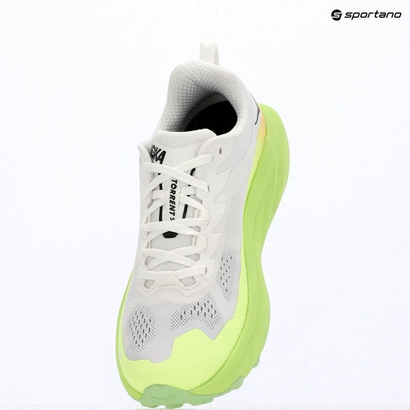 Кросівки для бігу чоловічі HOKA Torrent 5 frost/neon yuzu 10