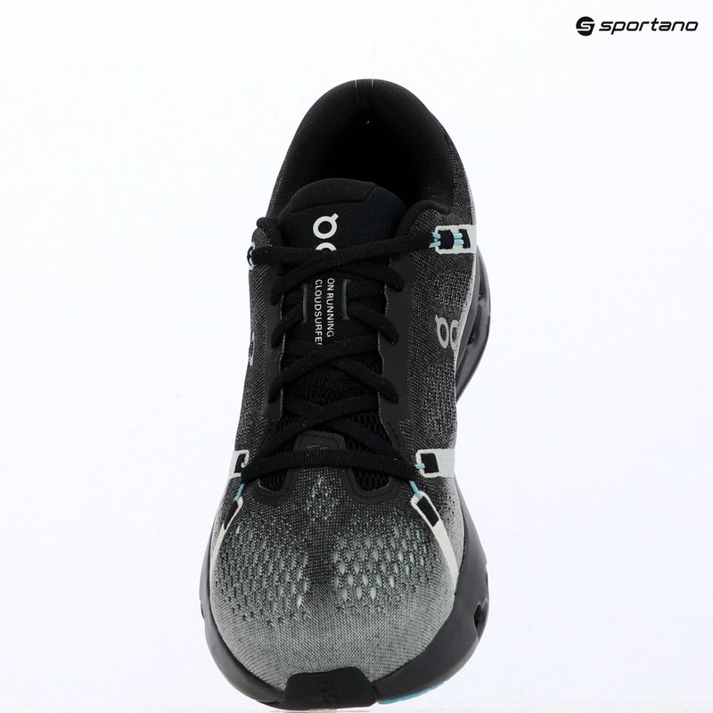 Кросівки для бігу чоловічі On Cloudsurfer 2 black/flurry 7