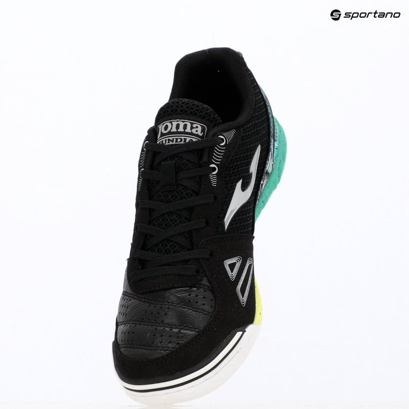 Кросівки футбольні чоловічі Joma Mundial Indoor black 7