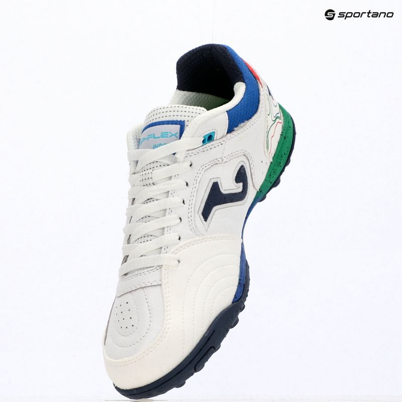 Кросівки футбольні чоловічі Joma Top Flex TF white 3