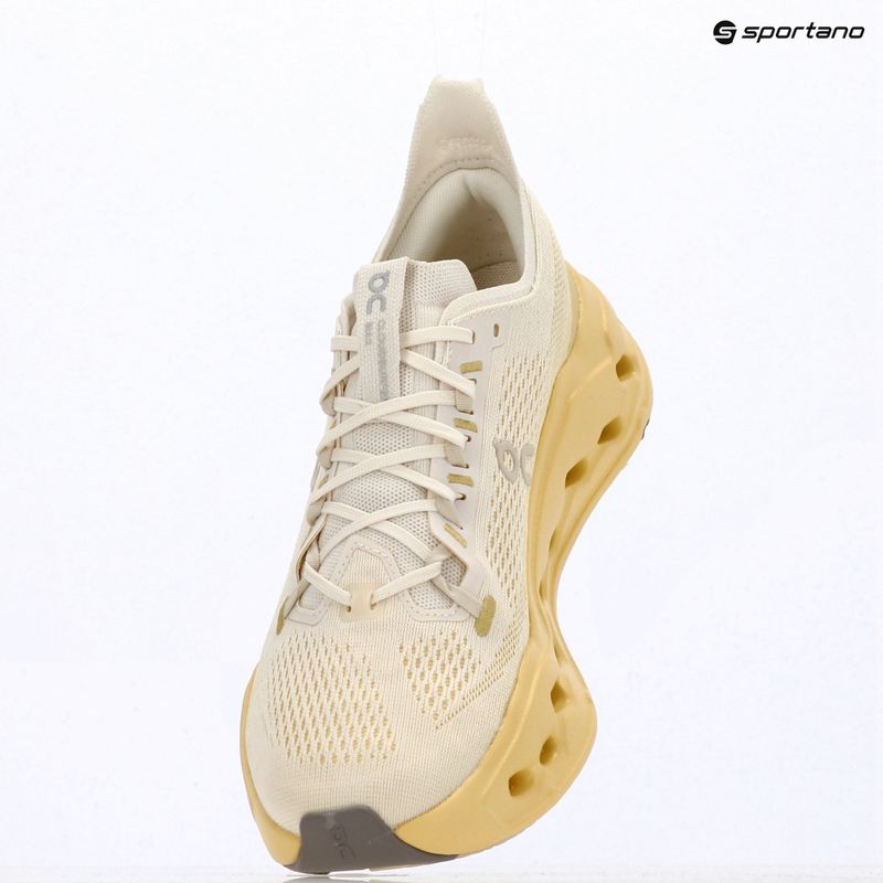 Кросівки для бігу чоловічі On Cloudsurfer Max ivory/dijon 8