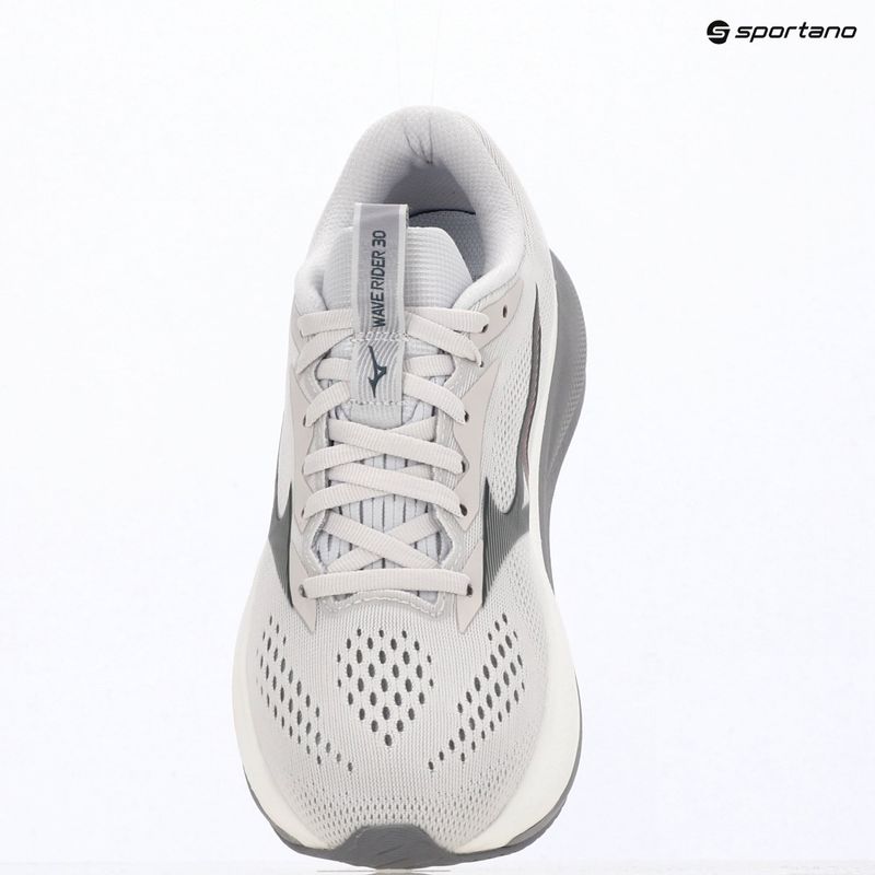 Кросівки для бігу жіночі Mizuno Wave Rider 30 dapple gray/dark slate/pink drink 11