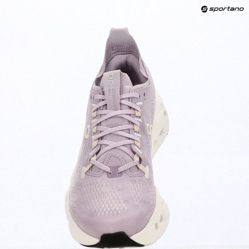 Кросівки для бігу жіночі On Cloudsurfer Max foxglove/ivory 7