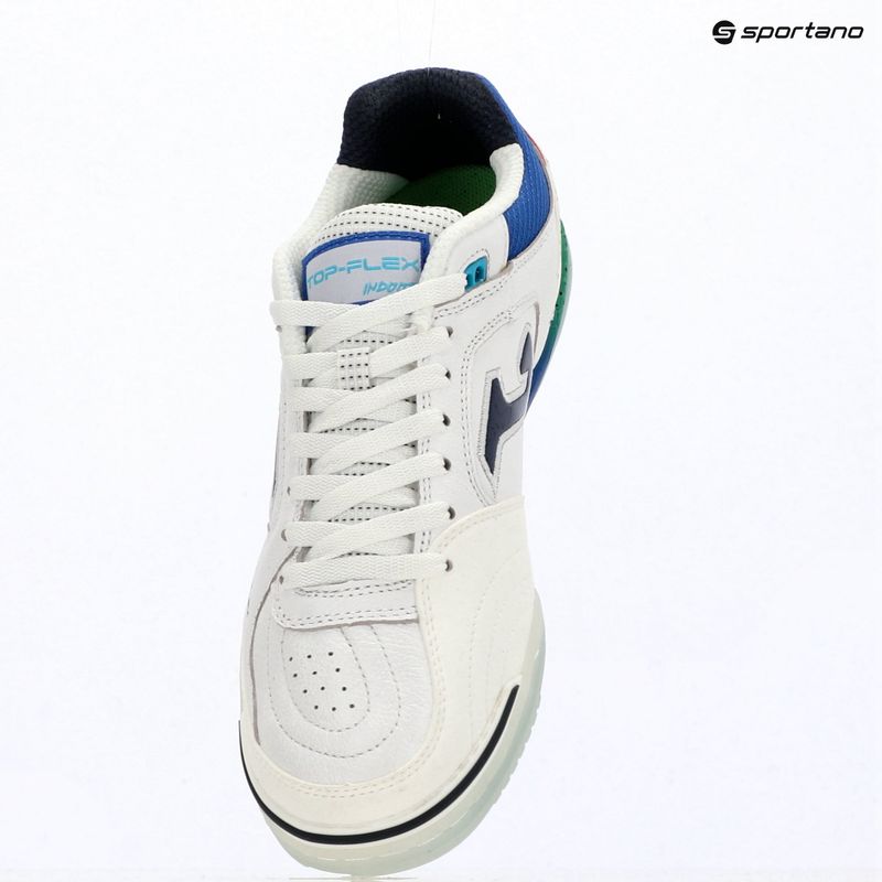 Кросівки футбольні чоловічі Joma Top Flex Indoor white 6
