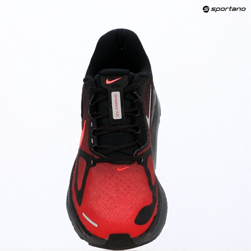 Кросівки для бігу чоловічі Nike Structure Plus black/university red/bright crimson 17
