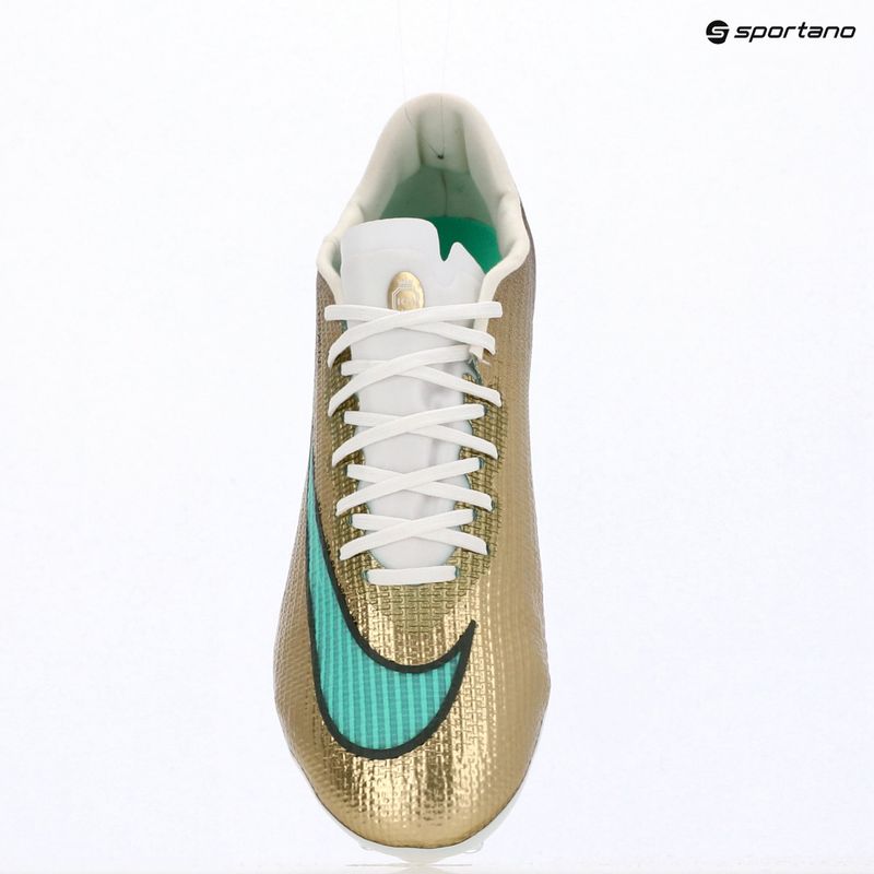 Кросівки футбольні чоловічі Nike Mercurial Superfly 11 Pro "Kylian Mbappé" metallic gold/green glow 17