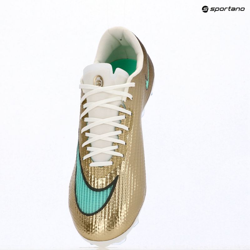 Кросівки футбольні чоловічі Nike Mercurial Superfly 11 Pro "Kylian Mbappé" metallic gold/green glow 18