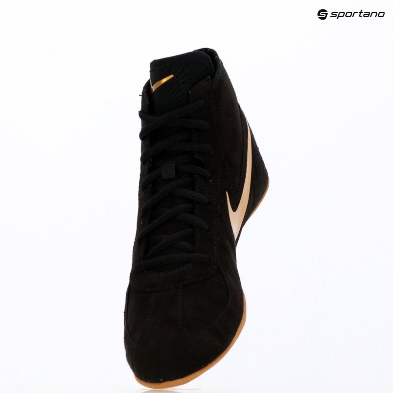 Борцівки Nike Footsweep 2 black/metallic gold/gum light brown 9
