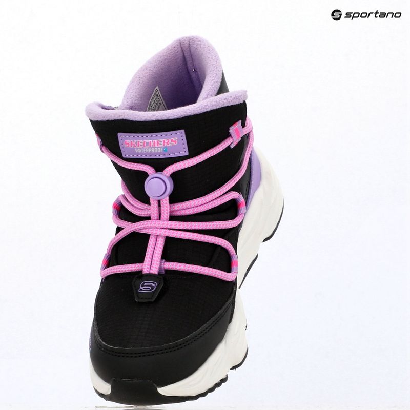 Черевики зимові дитячі SKECHERS Turbo Tread Black 8
