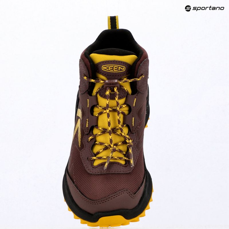 Взуття трекінгове дитяче KEEN Zionic Mid Wp huckleberry/mango mint 7