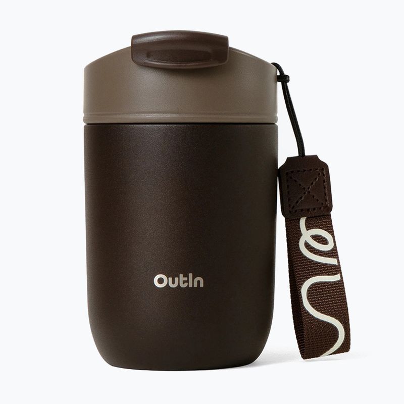 Термокружка OutIn Travel Tumbler 350 ml terra brown 2