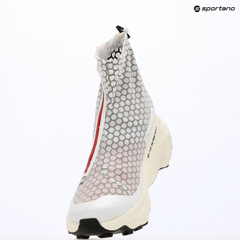 Кросівки для бігу чоловічі Salomon S/Lab Ultra Dust white/fiery red/vanilla ice 18