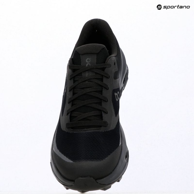 Кросівки для бігу чоловічі On Cloudvista 3 Waterproof black/black 14