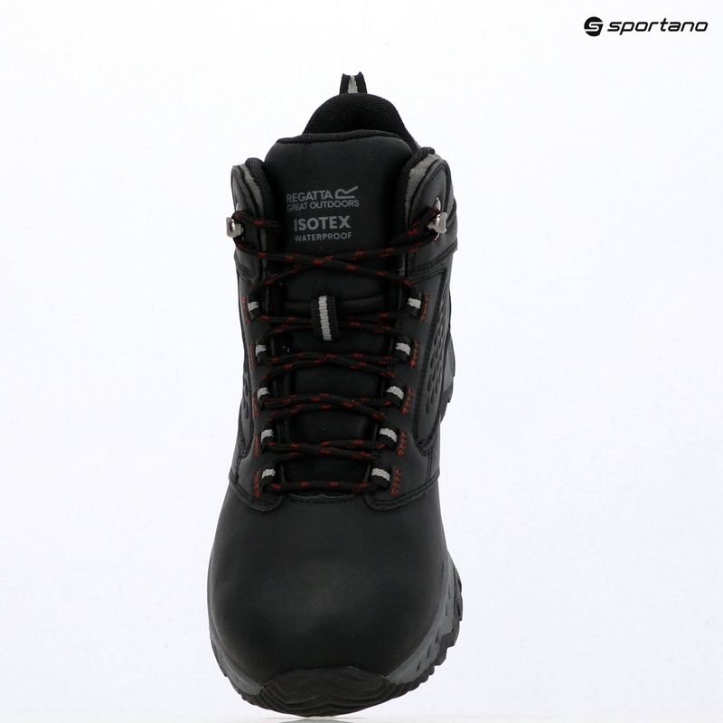 Взуття трекінгове чоловіче REGATTA Amble Boot Waterproof black/riored 17