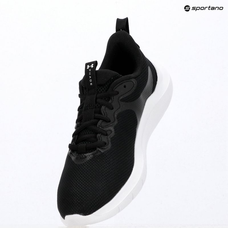 Кросівки для бігу чоловічі Under Armour Phade RN 4 black/black/white 14