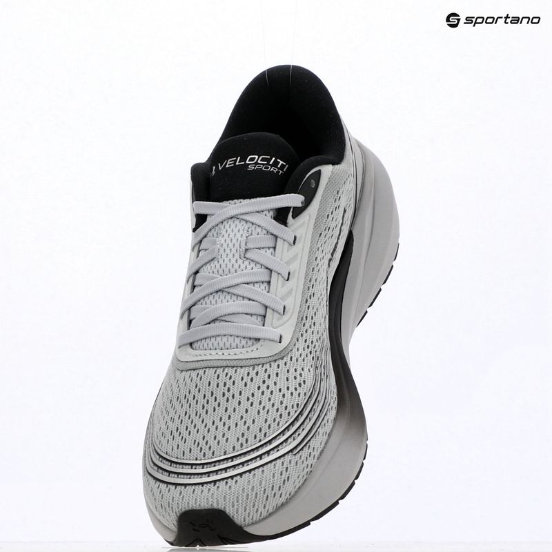 Кросівки для бігу чоловічі Under Armour Velociti Sport mod gray/black/black 14