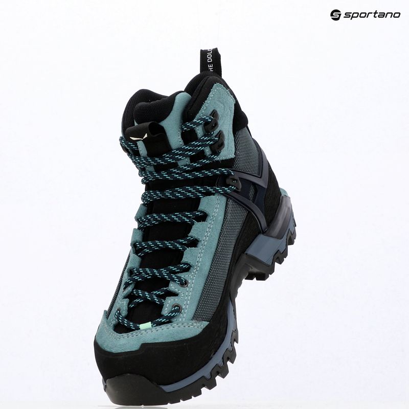 Dámske vysokohorské topánky Salewa MTN Trainer 3 Tech Mid GTX willow/orion blue 16
