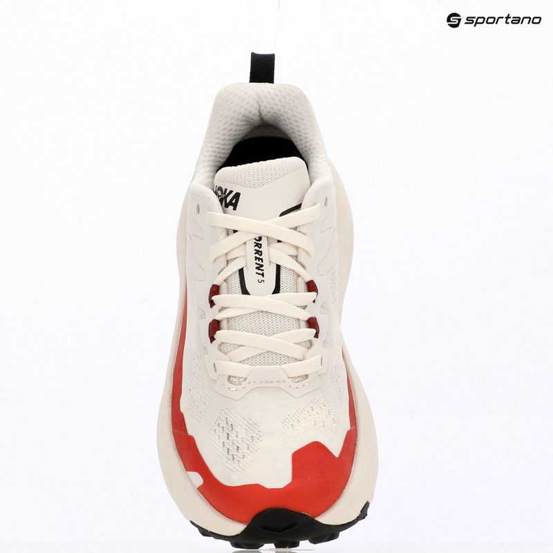 Кросівки для бігу жіночі HOKA Torrent 5 alabaster/burnt red 18